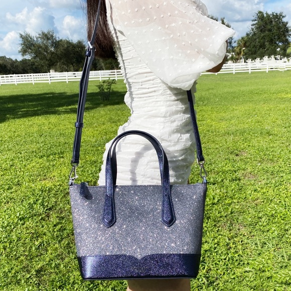 BUNDLE💕NWT Kate Spade Glitter Satchel & Wallet - Picture 6 of 7